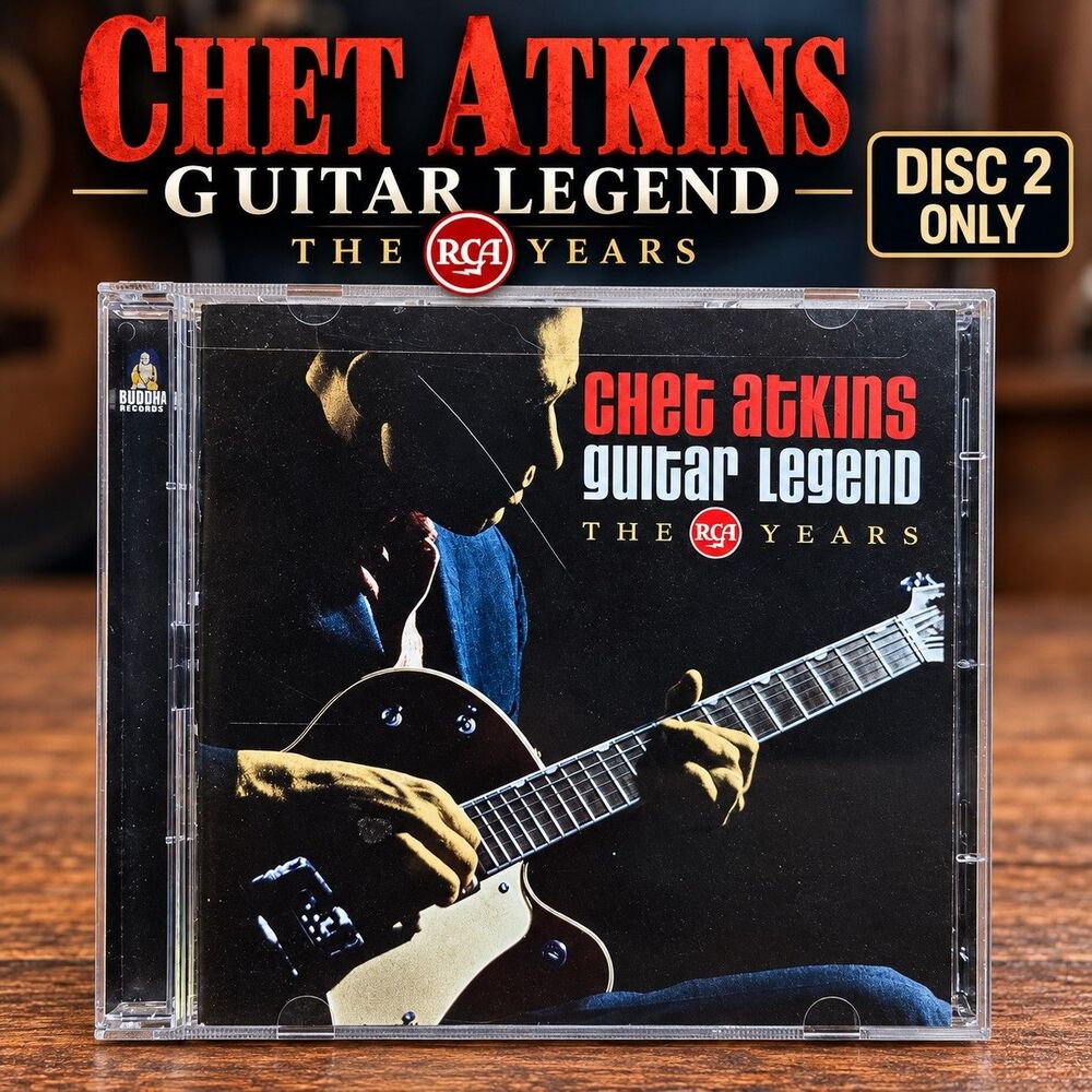 Chet Atkins Guitar Legend The RCA Years Disc 2 Only Buddha Records CD